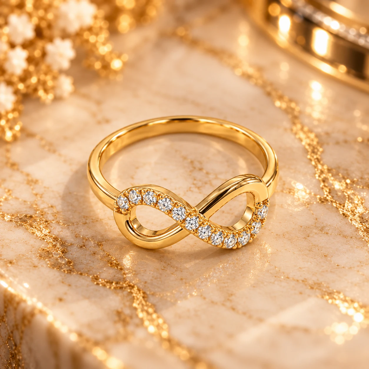 The Eternal Infinity Diamond Ring